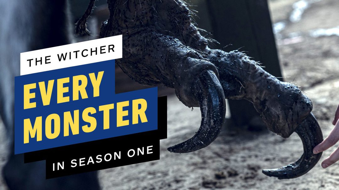 From dragons to djinns to kikimoras, we've gathered all the monsters that appear in Season 1 of Netflix's The Witcher! <b>Full spoilers for the season follow.</b>